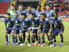 El América derrotó el pasado martes 3 de febrero al Olimpia en la ciudad de Tegucigalpa. Foto DIEZ.