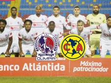 El Olimpia recibe al América de México este martes 3 de febrero a partir de las 8 de la noche en el estadio Nacional Chelato Uclés de la ciudad de Tegucigalpa. Es por la ida de la primera ronda de la Concacaf Champions Cup 2026. Foto cortesía Olimpia y DIEZ.