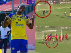 Hondureño Bryan Róchez se luce con su primer doblete en Angola y pone en la cima al Petro Atlético