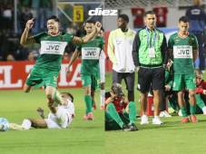 Francisco Chelito Martínez fue titular en el encuentro del miércoles 7 de enero en el estadio Nacional donde Olimpia ganó el título ante Marathón. Fotos DIEZ.