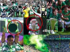 El eufórico festejo de Luis Palma con la copa de la Liga de Escocia, Papá Noel llegó al Celtic Park, y la despedida monumental a Joe Hart. Aquí te compartimos fotos de la celebración del Celtic.