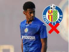 Choco Lozano vive un infierno con el Getafe: La aterradora cifra que tiene el hondureño en la Liga Española