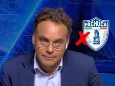 David Faitelson y su opinión sobre la eliminación del Pachuca de Concacaf a manos del hondureño Motagua