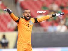 Edrick Menjívar fue pilar para que Honduras clasificara a semifinales de la Copa Oro. Foto Mauricio Ayala.