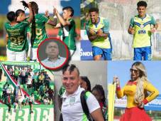 Marathón celebra en su último partido en el Yankel previo a la gran final, el récord que rompió Rodrigo de Olivera, peculiar corte a debutante, nuevo DT de Olancho presente y las hermosas chicas que llegaron al Yankel Rosenthal. (FOTOS: Mauricio Ayala // Neptalí Romero)