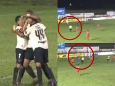 ¡Descomunal definición! Así fue el golazo de Jorge Benguché en el Real Sociedad vs Olimpia en Tocoa