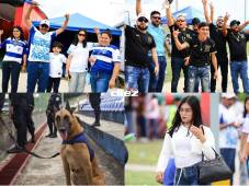 EN FOTOS: Fiesta catracha en el Estadio Nacional de Managua, las chicas que robaron suspiros, el perro antidroga y el party que tiene preparada La H si clasifica al Mundial 2026. FOTOS: MAURICIO AYALA | YOSEPH AMAYA.