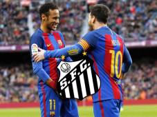 “De príncipe a genio”: el regalo que Neymar les envió a Messi y sus hijos; Santos FC lo posteó en redes sociales.
