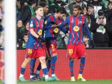 Los culés clasifican a los cuartos de final de la Copa del Rey tras eliminar a Racing Santander en octavos.