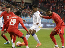 ¡Duro revés! Honduras cae sin mostrar mucho ante Canadá y se despide del Final Four de la Nations League