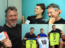 Santiago Molina, defensa del Olancho FC, jugará la primera final con los “Potros” en la Liga Nacional. FOTOS: Marvin Salgado.