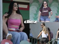 ¡La chica de rosado se robó las miradas! Estas son las hermosas aficionadas que llegaron al Yankel Rosenthal para ver el Clásico entre Marathón vs limpia por la jornada 9 del Clausura 2026.