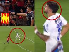 ¡Le ahogaron el grito a Auzmendi! Así fue el gol anulado al exdelantero del Motagua en la Superliga de Argentina