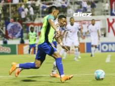 Olimpia y Olancho FC chocaron por la jornada 13 del torneo Clausura de la Liga Hondubet. Fotos Alex Pérez y José Aníbal Vázquez.