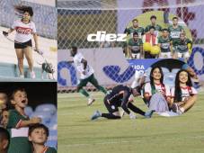 Marathón y Platense se enfrentaron en un partidazo desarrollado en el estadio Olímpico por la jornada 5 de la Liga Hondubet. Fotos Neptalí Romero.