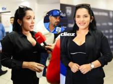 La comunicadora Sara Flores mantuvo su postura ante el ataque verbal del técnico de Nicaragua. Foto Yosep Amaya.