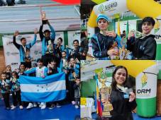 Honduras da el batacazo en competencia internacional de karate en Colombia tras ganar el primer lugar