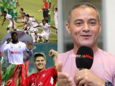 Melvin Matamoros, quien se retirará del arbitraje profesional este sábado en la final entre Marathón y Olimpia, estuvo en la sala de Redacción de Diario DIEZ. FOTOS: Andro Rodríguez.