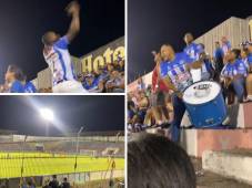 Los aficionados del Victoria no escondieron su malestar en medio de la derrota ante Lobos UPNFM.