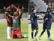 Marathón y Motagua lograron los triunfos este miércoles en Comayagua y Tegucigalpa.