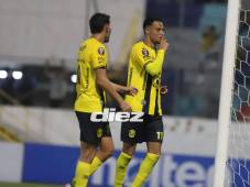 Real España derrotó por goleada al Sporting San Miguelito de Panamá. (FOTO: Mauricio Ayala)