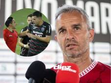 Lavallén arremete contra el arbitraje tras el empate entre Marathón-Platense: este tipo de cuestiones pasan por soberbia