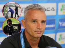 Pablo Lavallén arremetió contra el mal estado de la cancha de Danlí.