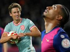 Atlético de Madrid le empata en los últimos minutos a Barcelona en un infartante partido en la ida de semifinal de Copa del Rey