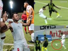 Edwin Rodríguez rompe en llanto: tremenda asistencia de José Mario Pinto para el 2-1 del Olimpia ante Real España