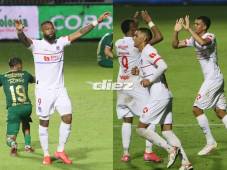 Olimpia no perdona a Marathón y se queda con el liderato del Apertura 2025. (FOTO: Alex Pérez y Marvin Salgado)