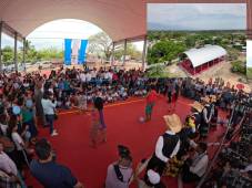 En el evento de inauguración hubo baile, aplausos, sonrisas y ovaciones. FOTO: CONDEPOR.