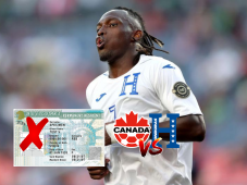Alberth Elis no pudo ingresar a Canadá y se pierde juego clave de Honduras por la Nations League