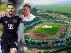 Olimpia vs Inter Miami se miden este sábado 8 de febrero en el Estadio Olímpico de San Pedro Sula. FOTO: Neptalí Romero | Mauricio Ayala.