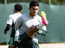 Luis Palma se entrenó estos últimos días al mando de Rodgers y le valieron para ser incluido en la nómina.