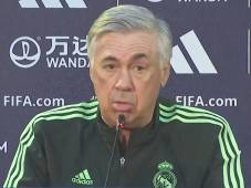 Carlo Ancelotti en la conferencia de prensa antes del Real Madrid-Al Hilal por la final del Mundial de Clubes.