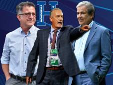 Juan Carlos Osorio, Gustavo Alfaro y Jorge Luis Pinto son tres técnicos que gustan en Honduras.