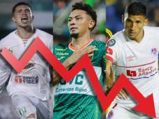 Estos son los futbolistas que destacaron en el Apertura 2025 de la Liga Nacional, pero en el Clausura 2026 no la pasan bien y han bajado su nivel en lo que va del campeonato liguero en Honduras.