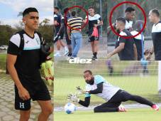 EN FOTOS: Visitas inesperadas en la Selección de Honduras, los trabajos de Quioto, los jugadores a todo vapor y Luis Palma enfocado; así fue el último entreno de la Bicolor que busca clasificar a Copa ORO. FOTOS: ALEX PÉREZ.