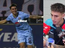 Rodrigo Auzmendi expone lo que hizo con el balón tras el hat-trick con Motagua y responde sobre la dura sanción que recibió