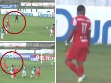 ¿Efecto César Samudio? Rony Martínez y su terrible penal que envió a las nubes contra Marathón en Tocoa