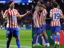 Atlético de Madrid le recetó una goleada histórica a Tottenham en la ida de los octavos de final de la Champions League.