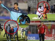 No se vio por televisión: la picante pelea entre Troglio y Diego Vázquez, llanto en jugador de Olimpia y señalan al integrante de Motagua que desató la bronca.
