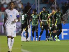 Honduras choca contra Jamaica por la Nations League 2024 de la Concacaf. FOTOS: Mauricio Ayala | Marvin Salgado | Emilio Flores.