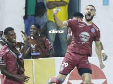 El estadio Morazán fue testigo de un buen enfrentamiento entre Real España y Motagua que lo definió el brasileño John Kleber. Foto Neptalí Romero.