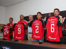 El ariete catracho llega procedente del Motagua, equipo con el que ganó el torneo Clausura 2022 de la Liga Nacional.