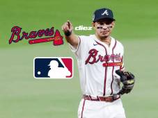 En la defensiva el hondureño Mauricio Dubón ha jugado más como campo corto y también de segunda base. Foto cortesía Atlanta Braves.