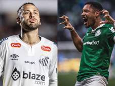 Neymar no la pasa nada bien en Brasil y Vitor Roque la está rompiendo con Palmeiras.