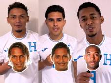 Futbolistas de la Selección de Honduras sorprenden al revelar sus ídolos de infancia y las leyendas de la Bicolor