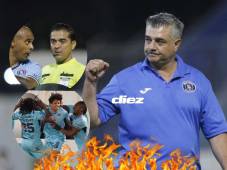 Diego Vázquez arremete contra el arbitraje y reacciona al gol de Mathías: Motagua no merecía perder ante Marathón