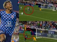 Hondureño Douglas Martínez se luce con bonito gol en la USL y mete al Indy Eleven a los Playoffs